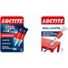 Loctite Super Attak Original Bipack, colla liquida trasparente in confezione convenienza & Scolla Tutto, rimuovi colla in tubetto per tutte le superfici, per rimuovere qualsiasi cianoacrilato