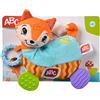 Simba ABC Forest Friends - Peluche per dentizione a 2 scomparti, disponibile solo un articolo, con imbottitura morbida, carta scoppiettante e anello da appendere, 20 cm, a partire dai primi mesi di