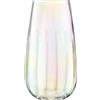 LSA International LSA PE22 Pearl, Vaso alto 28 cm, effetto madreperla