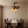 Ventilatore Lampada in Cristallo Stile Francese Lampada Ventilatore Retrò