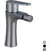 DIANHYDRO Rubinetto Miscelatore Monocomando Bidet Serie Dh Nichel Nero Spazzolato