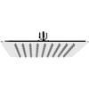 DIANHYDRO SOFFIONE DOCCIA QUADRO ULTRA SLIM ACCIAIO INOX- cm 20x20- DH- pezzi 1