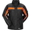 Planam Giacca Cosmic Da Uomo Per Attività All'aria Aperta Giacca Winter Cosmic, taglia XXXL in nero/arancione Uomo (Pacco da 1)