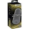 Stroker 2 Masturbatore comprimibile Grigio 15 cm