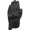 DAINESE - Mig 3 Air Tex Gloves, Guanti Moto Estivi, per Uomo, Nero, XS