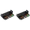 No 2X per MICROBIT Scheda di Espansione per Scheda Adattatore Microbit Robot d3448