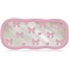 Does not apply Custodia per Occhiali in Plastica Con Fiocco Rosa, Contenitore Portatile per Occ