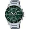 Casio Edifice Orologio Uomo Casio Edifice Acciaio Cronografo EFR-526D-3AVUEF Verde