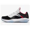 Jordan DO0613-160 Nike Air Jordan 11 CMFT Low Bianco Rosso Nero Scarpe da...