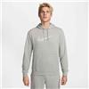 Nike 694099-021 Nike FELPA CON CAPPUCCIO CON SWOOSH GRIGIO UOMO Felpa con...