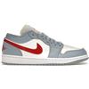 Jordan DC0774-164 Nike Air Jordan Air 1 Low blu Whisper Dune Red scarpe da ginnastica