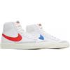 Nike BQ6806-117 Nike Blazer Mid 77 Vintage Swoosh blu rosso scarpe da ginnastica uomo