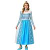 FIESTAS GUIRCA Elsa Snow Queen Frozen Costume Vestito da Donna