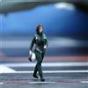 Statuina Pilota Militare 1/72 Altamente Dettagliato Modello 3D Equipaggio Aereo