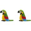No 2X Il Pappagallo Parlante Ripete Ciò Che Dici Peluche Animale Giocattolo El1405