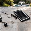 Kit Pompa Acqua Fontana Solare 9V 6W 10W Pannello 5V DC Pompa 240L H con Tubo