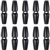 10 pezzi bottoni in legno 50mm un foro per cucito, nero per Olive