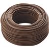 BUD CAVO FILO ELETTRICO FS18OR18 TRIPOLARE TRIFASE MARRONE 4x1 4X1,5 4x2,5 mm