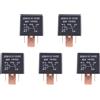 No 5X 80A DC 12V 5 Pin DIY Energia Staffetta Auto Camion Veicolo K8V81526