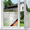 Pellicola per Finestra Splinter 45 Cm X 1,5 Mpellicola Statica Oscurante Con Mot