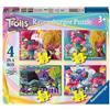 Ravensburger - Puzzle Trolls 3, Collezione 4 in a Box, 4 puzzle da 12-16-20-24 P