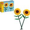 LEGO Girasoli Set di Fiori Finti per Bambine e Bambini da 8 Anni, Bouquet da Esp