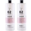 Puring 02 Smoothing Discipline Shampoo Disciplinante Anticrespo 1000ml x 2pz