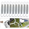 10 Molle di Ricambio per Trampolino Solido 10/11,6/14/16,5/8,8 Cm