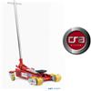 OMCN CRIC SOLLEVATORE IDRAULICO A CARRELLO 2000 KG 2T OMCN CON RULLI BASCULANTI AUTO