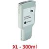 Italy's Cartridge CARTUCCIA COMPATIBILE PER HP 728XL NERA F9J68A F9J64A ALTA CAPACITA' PIGMENTATO