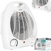 Teesa TSA8025 - Termoventilatore con 3 modalità di funzionamento, 2 impostazioni di calore (1000 W, 2000 W), termostato regolabile, protezione contro il surriscaldamento, bianco