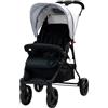 Asalvo PICKY Passeggino, Passeggino, Passeggino, Passeggino, Comodo, Sicuro, Capotasto con finestra, Freno posteriore, Manovrabile, Pieghevole compatto, Carico massimo 16 kg, Grigio