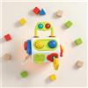 Palla Attività Ottagonale Educativo Busy Cube Sensoriale Sviluppo Motorio Fine