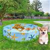 Copertura protettiva per piscina rotonda per cani, impermeabile e