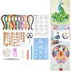 Quilling Paper Tool Kit 9 Colori 900 Strisce Set Completo Regalo Di Natale