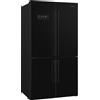 SMEG FQ60NDE Frigorifero Libera installazione, NERO, 4 porte, Classe E, 572 Litr