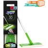 Swiffer Panni Catturapolvere, 1 Scopa con 2 Panni Lavapavimenti E 4 Panni Dry 3D