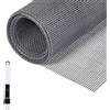 Rete Zanzariera Finestre, 150X500Cm Zanzariera Telo Ricambio in Fibra Di Vetro Z