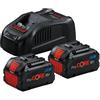 Bosch Professional KIT 2 BATTERIE ProCORE18V 5.5Ah+ CARICABATTERIE GAL 1880 CV - BOSCH PROFESSIONAL