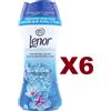 Lenor 6 PZ LENOR PERLE RISVEGLIO PRIMAVERILE PROFUMO PER IL BUCATO 195ML