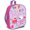 Peppa Pig Zainetto Peppa Pig Bambina - Peppa & Suzy che Saltano - 29x24x10 cm - Ufficiale