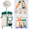 Kit da esploratore per bambini, gilet, cappello, festa di Halloween, accessori