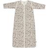 Jollein Sacco nanna per bambini, motivo floreale, 70 cm, in cotone, da 2,0 a 3,0 Tog, maniche rimovibili, sacco a pelo per bambini, stampa floreale retrò