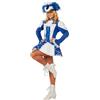 WILBERS & WILBERS 4370 - Costume da ballerina per donna, giacca e gonna, abito da ballerina per il Carnevale, uniforme da guardia