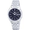 Seiko Orologio Seiko Seiko 5 Automatico Elegante SNKL23K1 Quadrante Nero da Uomo