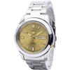 Seiko Orologio Seiko Seiko 5 Automatico Elegante SNKK13J1 Quadrante Oro da Uomo