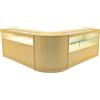 MONSTERSHOP Set Banconi Adonis LED B1500 C1500 CM60 Acero - Vetro, Chiavi e Ante