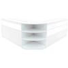 MONSTERSHOP Set Banconi LED Bianco Harmonia B1500 C1500 LM60 Vetrina Negozio con Serratura