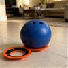 Supporto per platorello abrasivo da bowling, espositore per lucidatura, fornito