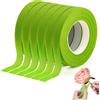 XRXYMQ 6 Rotoli Guttaperca Verde 162m Nastro per Fioristi Verde Chiaro Nastri